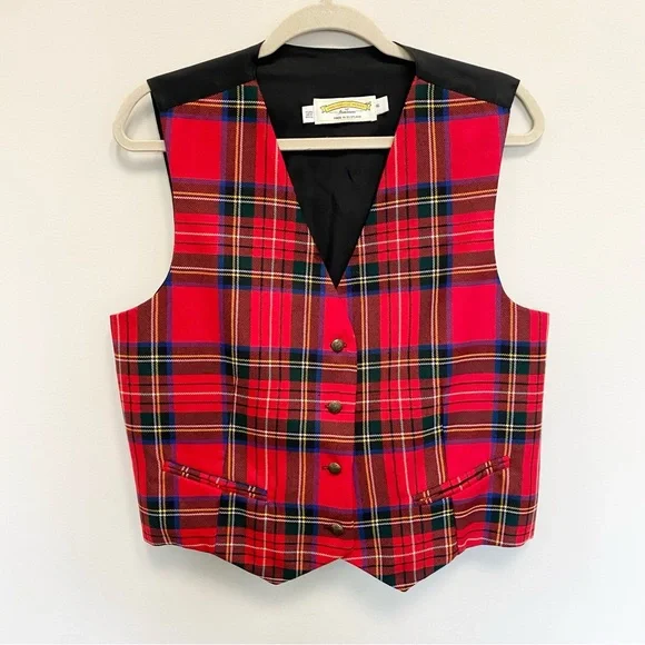 Pringle Jackets Coats Vintage James Pringle Weavers Wool Red